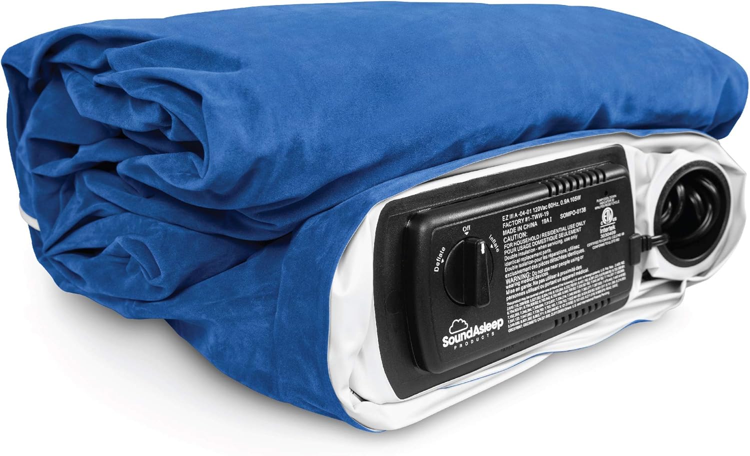 SoundAsleep Dream Series Air Mattress with ComfortCoil Technology & Internal High Capacity Pump - Queen Size: Home & Kitchen