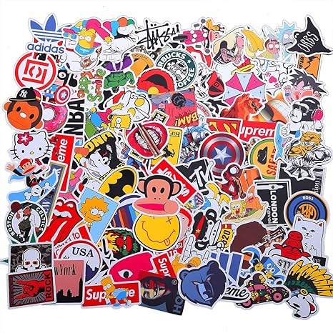 Ekkong 100 Pezzi Kit Adesivi Vsco Stickers Tumblr Vinyl Kawaii Decals Per Bambini Adolescenti Adulti Laptop Auto Moto Biciclette Skateboard Valigia Amazon It Giochi E Giocattoli