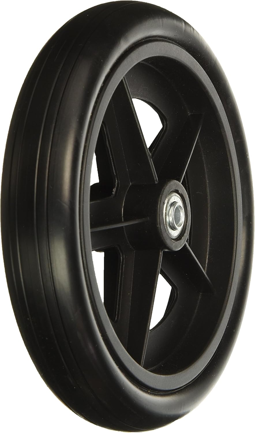 Karman Healthcare Caster with 5/16 inch Bearing, Black, 8 inch X 1 inch, 1 Pound: Health & Personal Care