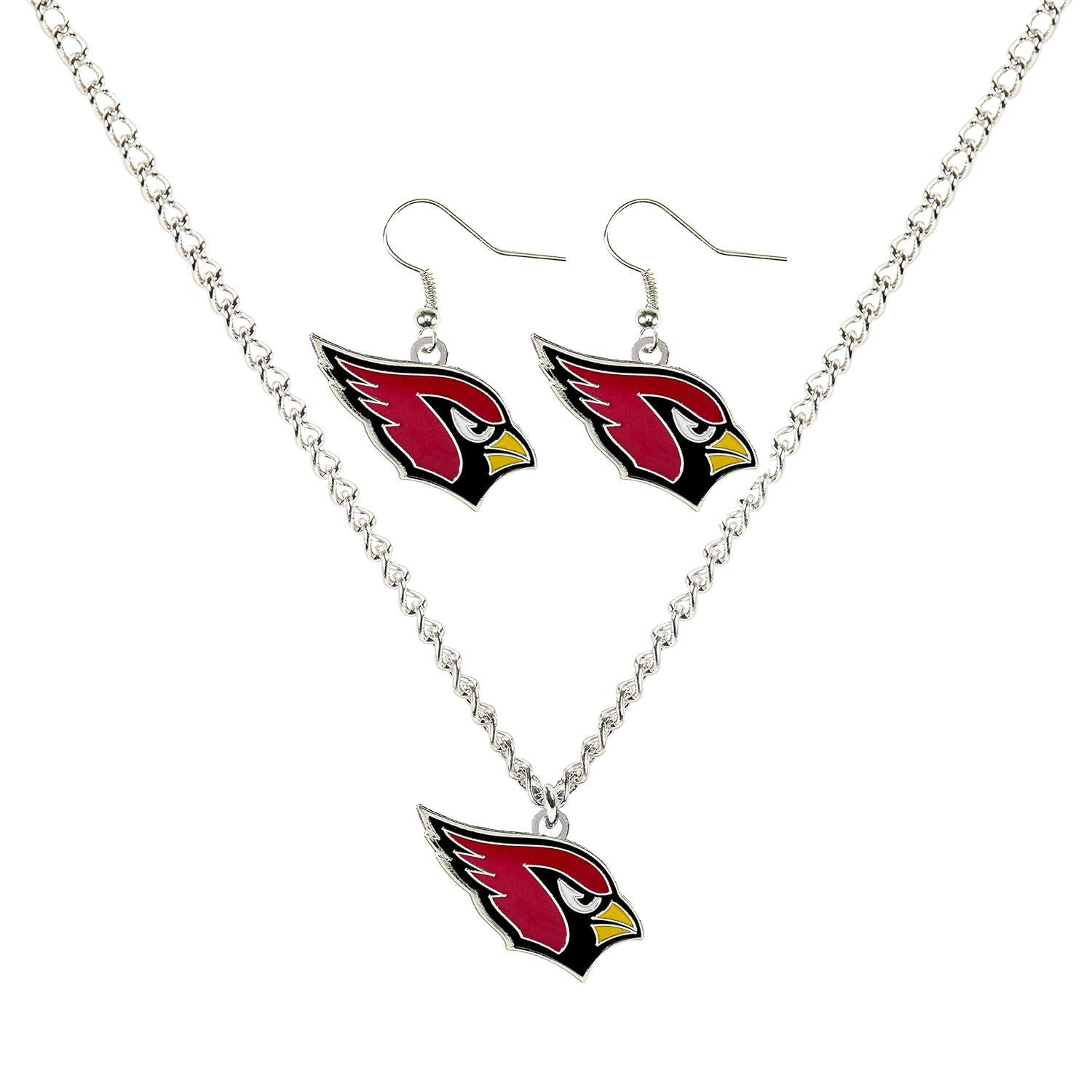 NFL Womens NFL Logo Earrings Pendant Set