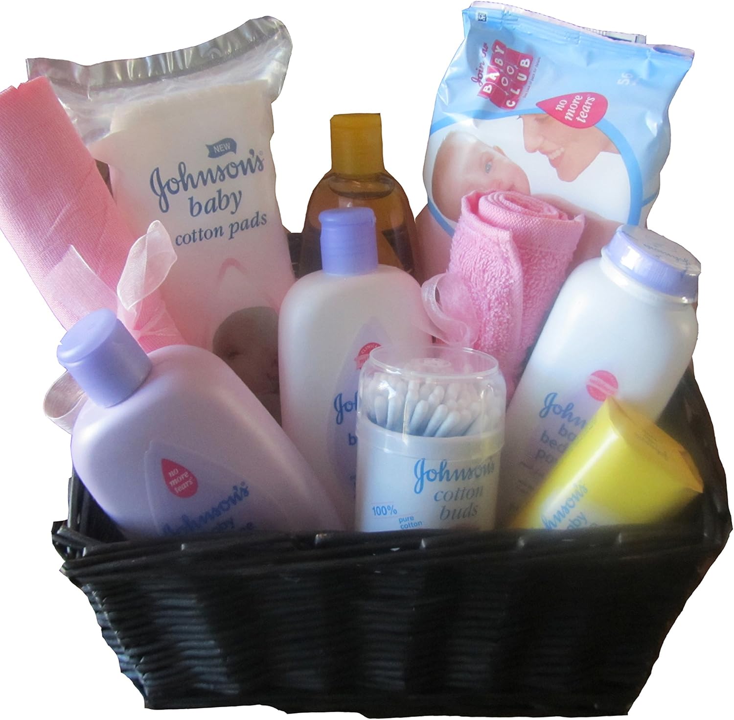 baby essentials basket