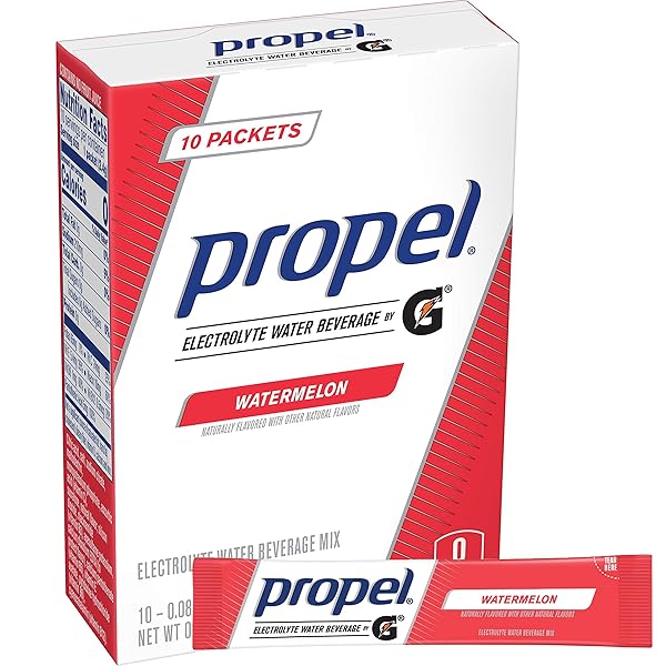 PROPEL WATER BEVERAGE POWDER MIX WITH ELECTROLYTES AND...