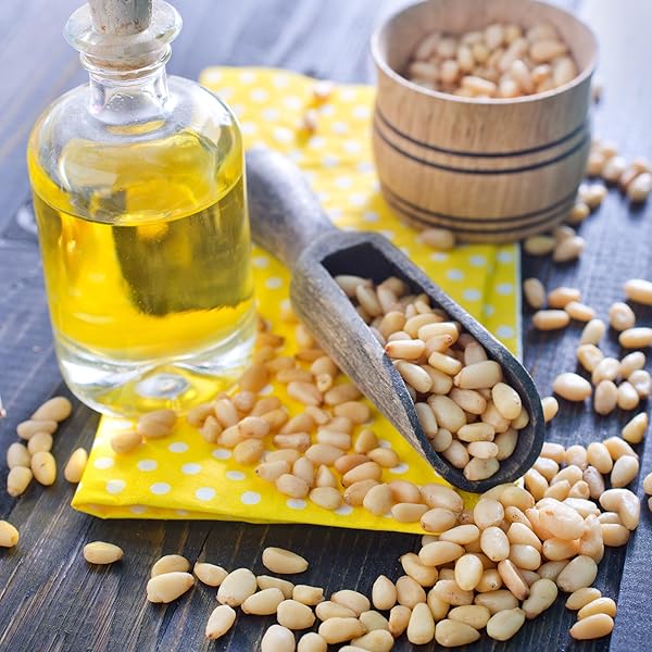 RAW PINE NUTS 4 POUNDS | WHOLE NATURAL UNSALTED PIGNOLIAS | HEALTHY PROTEIN SNACK | GREAT FOR COOKING, BAKING, SALADS, PESTO SAUCE, ROASTING | VEGAN, KETO SNACK, GLUTEN FREE, COMPARE TO ORGANIC PINE NUT | JAYBEE’S