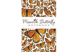 Monarch Butterfly Notebook: Monarch Butterfly Notebook | Monarch Whisperer | Back to School Gift Journal for Girls: Medium Co
