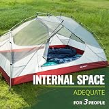 Forceatt Camping Tent 2-3 Man Dome PU3000mm Waterproof Lightweight Easy Setup view 5