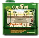 Cuprinol UV Guard Decking Oil 25L Wood Stain Protects Weathered Decking view 2