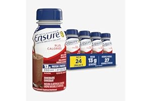 Ensure Plus Calories, Nutritional Supplement Shake Value Pack, To Help With Healthy Weight Gain Or Maintenance, Chocolate, 24