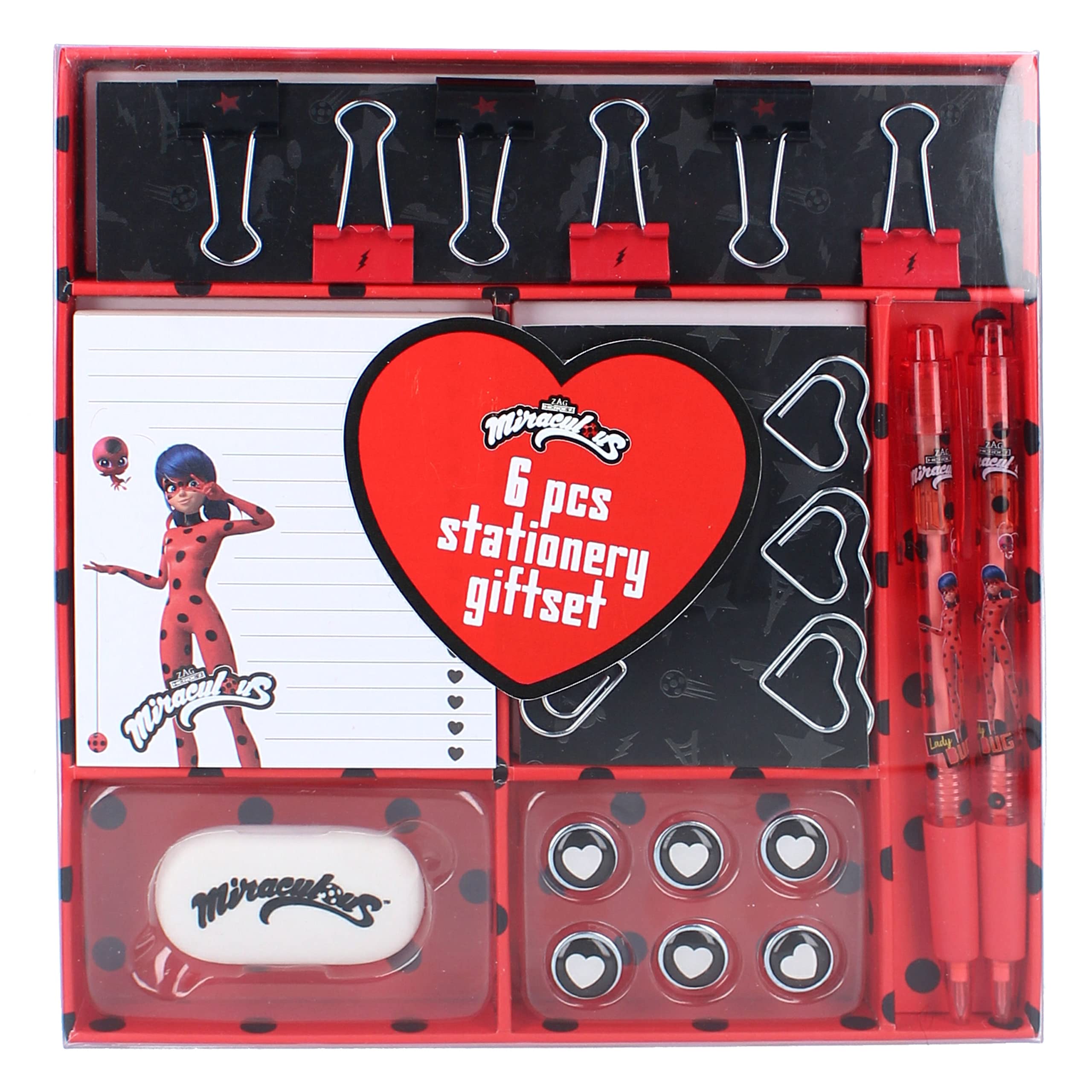 Miraculous Super Heroez Stationery Kindergarten Nursery Girl Writing Set