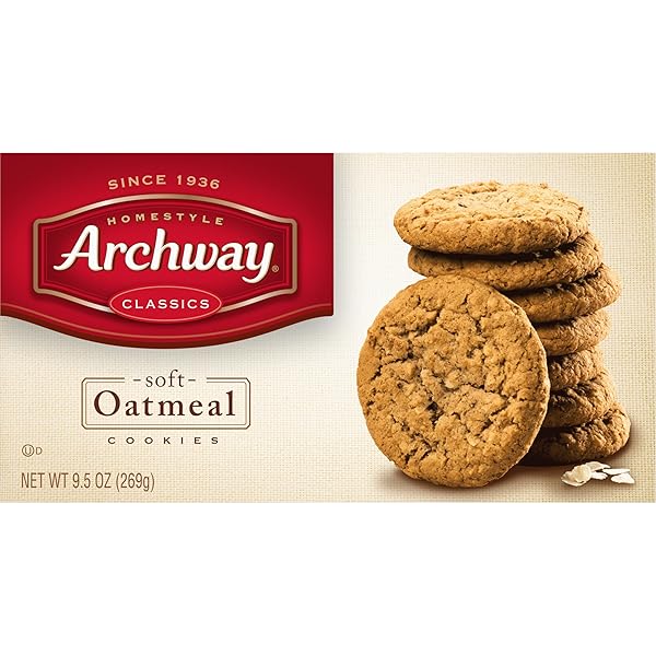 ARCHWAY COOKIES, CLASSIC SOFT OATMEAL COOKIES, 9.5 OZ