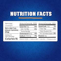 Vlasic Snack'mms Sweet'n Crunchy Mini Pickles, 16