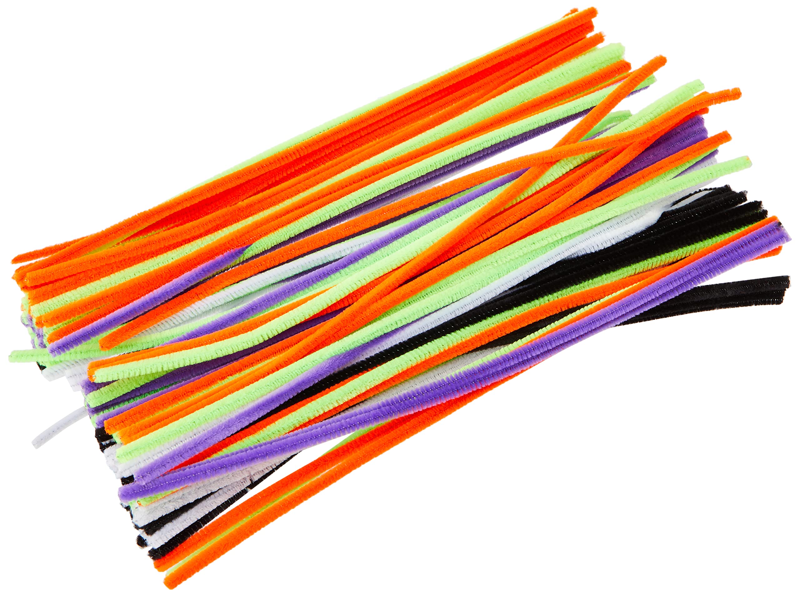 Baker Ross H1402 Halloween Pipe Cleaners for Children for Crafts-Pack of 120, for S, Assorted