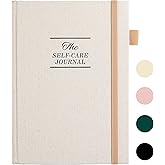 5 MINUTES A DAY Self-Care Journal, Wellness & Daily Reflection Notebook – Mental Health & Anxiety Guided Journal for Women – Self Care Planner, ADHD Planner with Mood Tracker – (Beige)