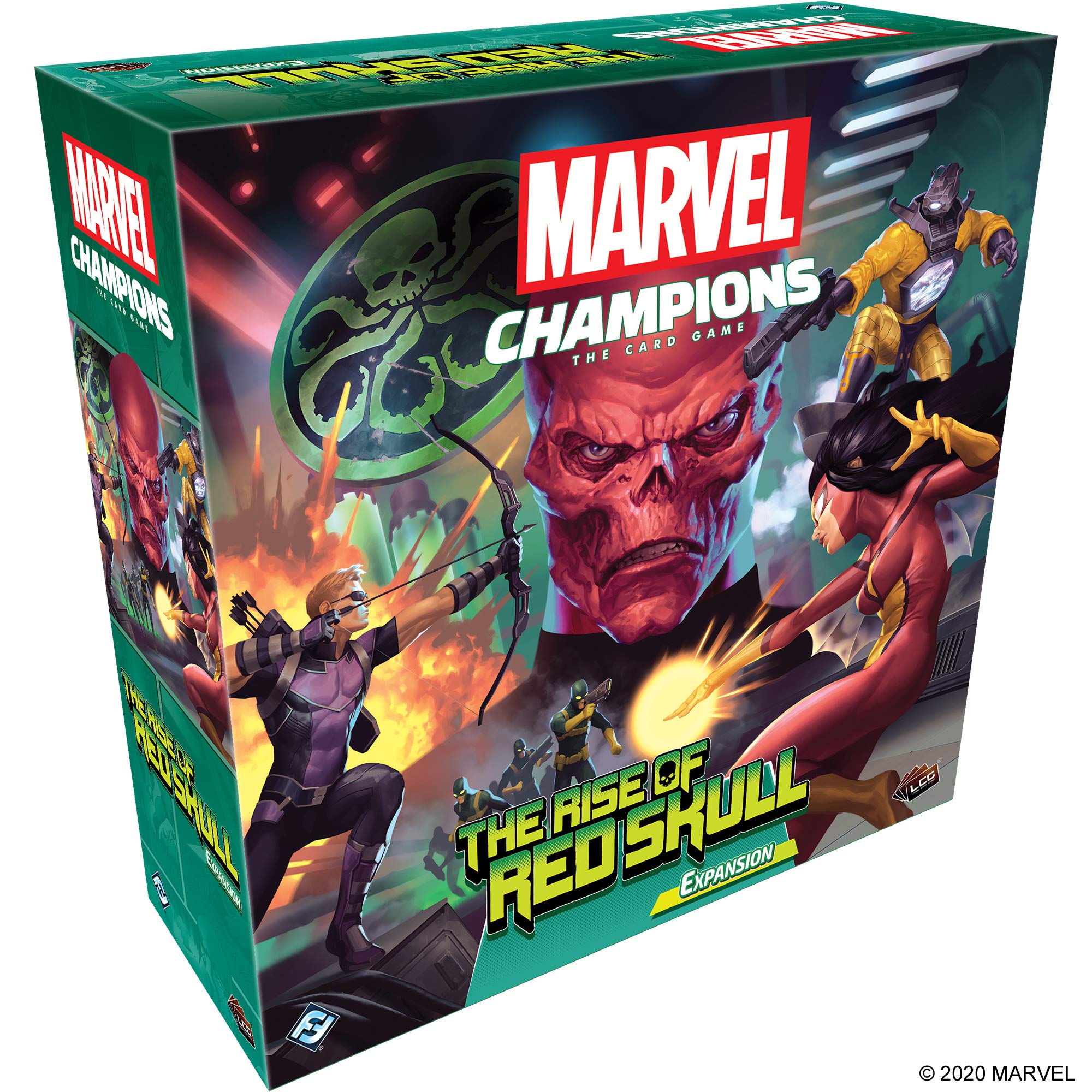 Fantasy Flight Games - Marvel Champions: Expansion: The Rise Of Red Skull - Card Game