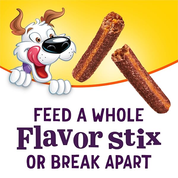 BEGGIN’ FLAVOR STIX TREATS FOR DOGS WITH BACON AND CHEDDAR JACK FLAVOR – 25 OZ. POUCH
