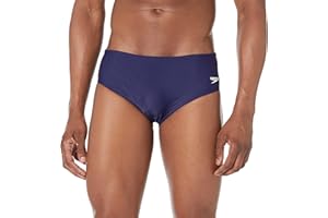 Speedo Men's Swimsuit Brief Powerflex Eco Solid Adult
