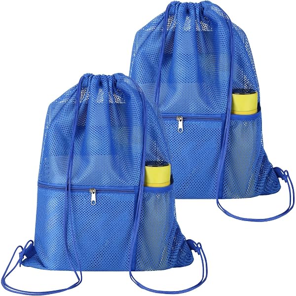 Mochila De Malha MAY TREE - Transparente, Resistente, Ideal Para Praia, Natação E Viagens