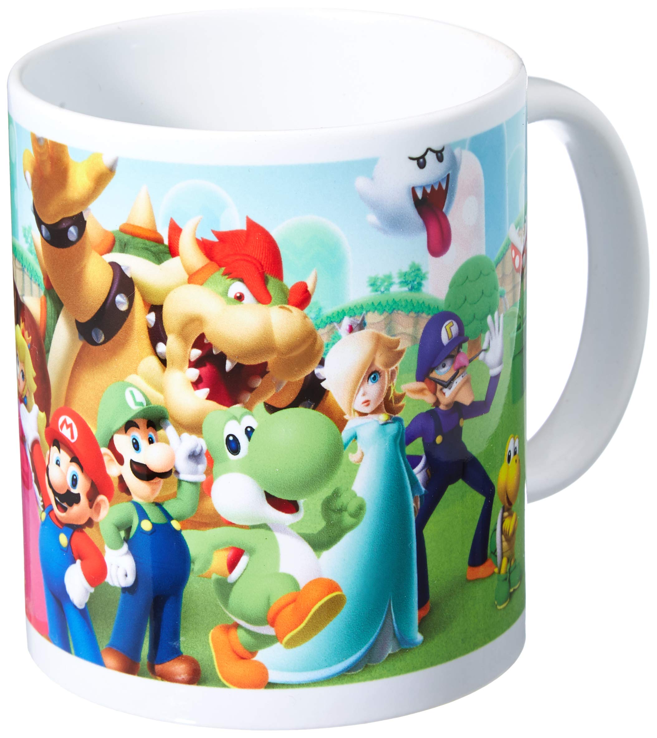Pyramid International Super Mario (Mushroom Kingdom) Mug - 10Oz / 315Ml Ceramic Mug - One Size