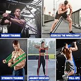Fokky Resistance Bands Set 6 Levels with Door Anchor for Full Body Workout view 6
