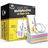 Star Right Multiplication Flash Cards & Math Games Flash Cards - 169 Hole Punched Multiplication Flashcards (All Facts 0-12) 