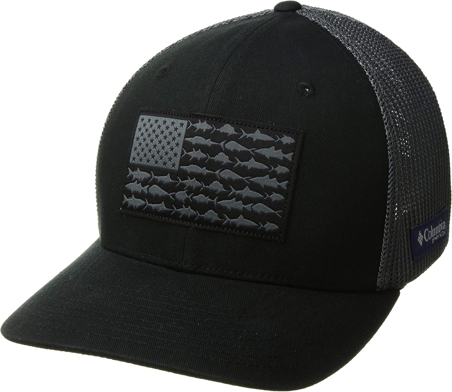 black columbia snapback hat