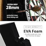 Harrows XL Dartboard Surround Large 6-Piece Wall Protector Ring view 4