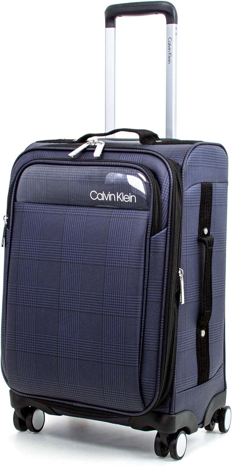 calvin klein purple suitcase