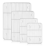 Herogo Cooling Rack Set of 4, Stainless Steel