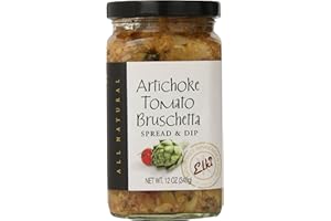 Elki's Gourmet Artichoke Tomato Bruschetta, 12 Ounce