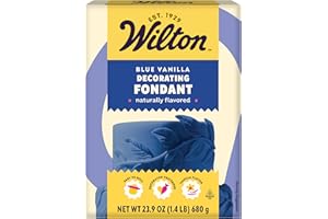 Wilton Decorator Preferred Easy to Roll Fondant for Cakes, Cupcakes and Other Fun Desserts, 24 Ounce, Royal Blue