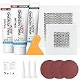 BONCART Drywall Repair Kit, Spackle Wall Repair Kit, 3 Pack Wall Mending Agent Putty, Wall Repair Paste Plaster for Wall Crack/Nail Hole, Wall Hole Filler with 2inch 4inch Wall Patch
