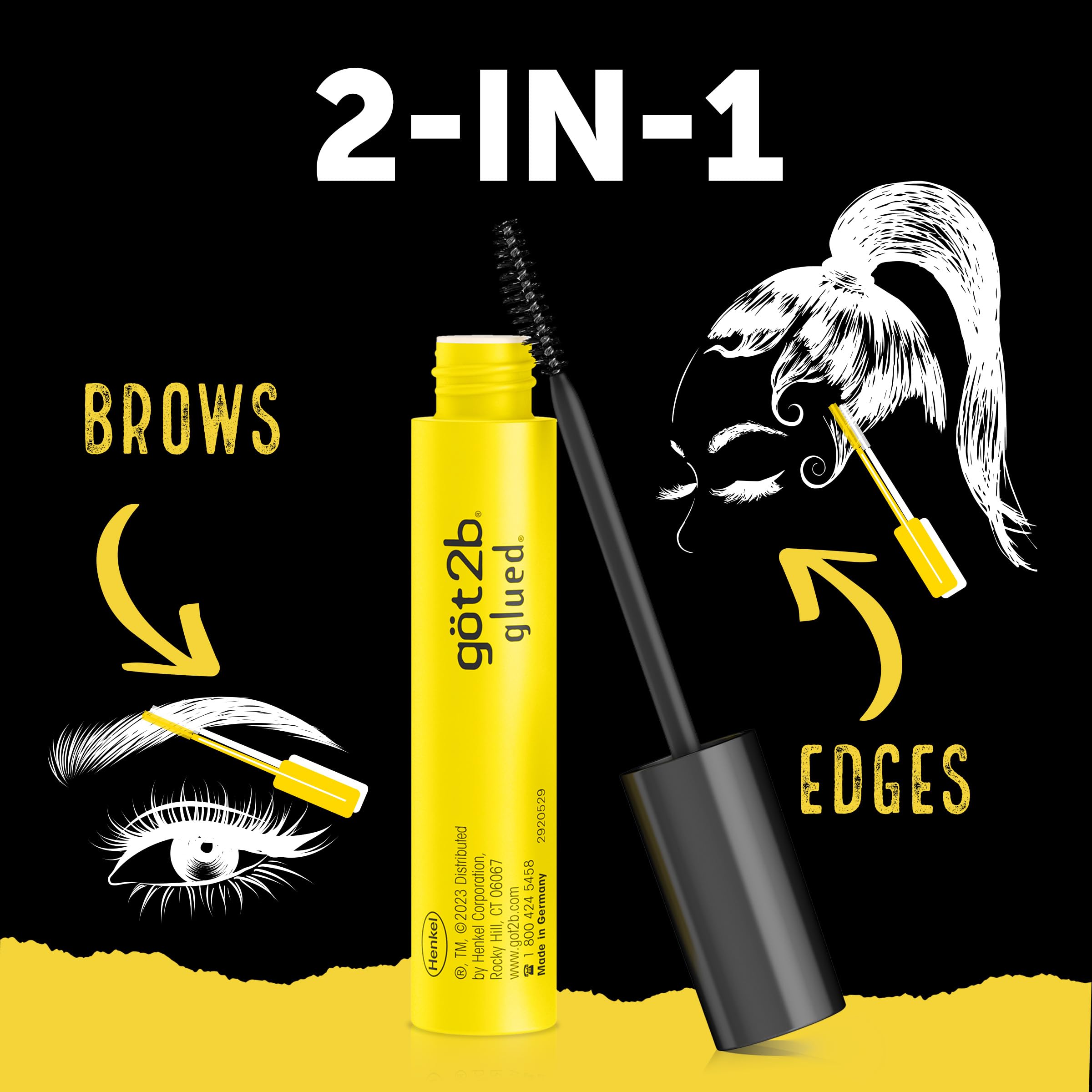 Got2b Glued Brows & Edges Gel