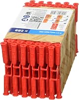 Rawlplug Uno Universal Wall Plug 6mm Red Masonry Concrete Plasterboard 288 view 3