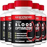 Glycowize Blood Optimizer Capsules, Official Glycowise Supplement Pills, Premium Formula for Healthy Circulation & Stable Levels, All Natural Glyco Support, Glyco Wize Pastillas Reviews (5 Pack)