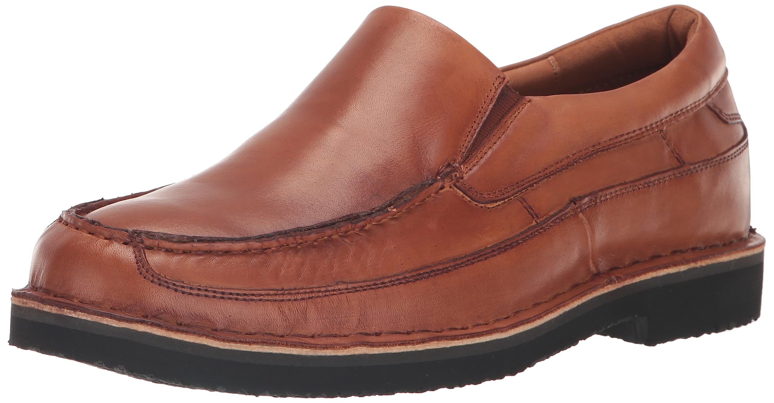 Propét Men’s Flynn Loafers, Tan, 8 X-Wide US
