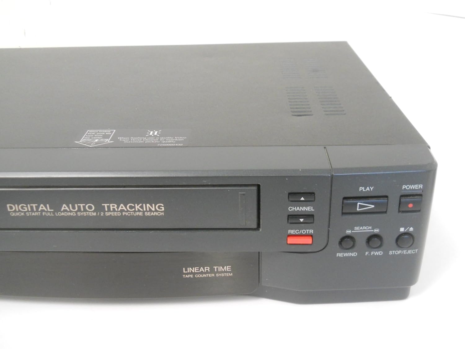 Amazon.com: Emerson VCR3003 Video Cassette Recorder Player VCR VHS Tape  Play Back Cable Tuner Digital Auto Tracking: Electronics