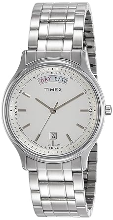Analog Silver Dial Mens Watch-TW0TG5906