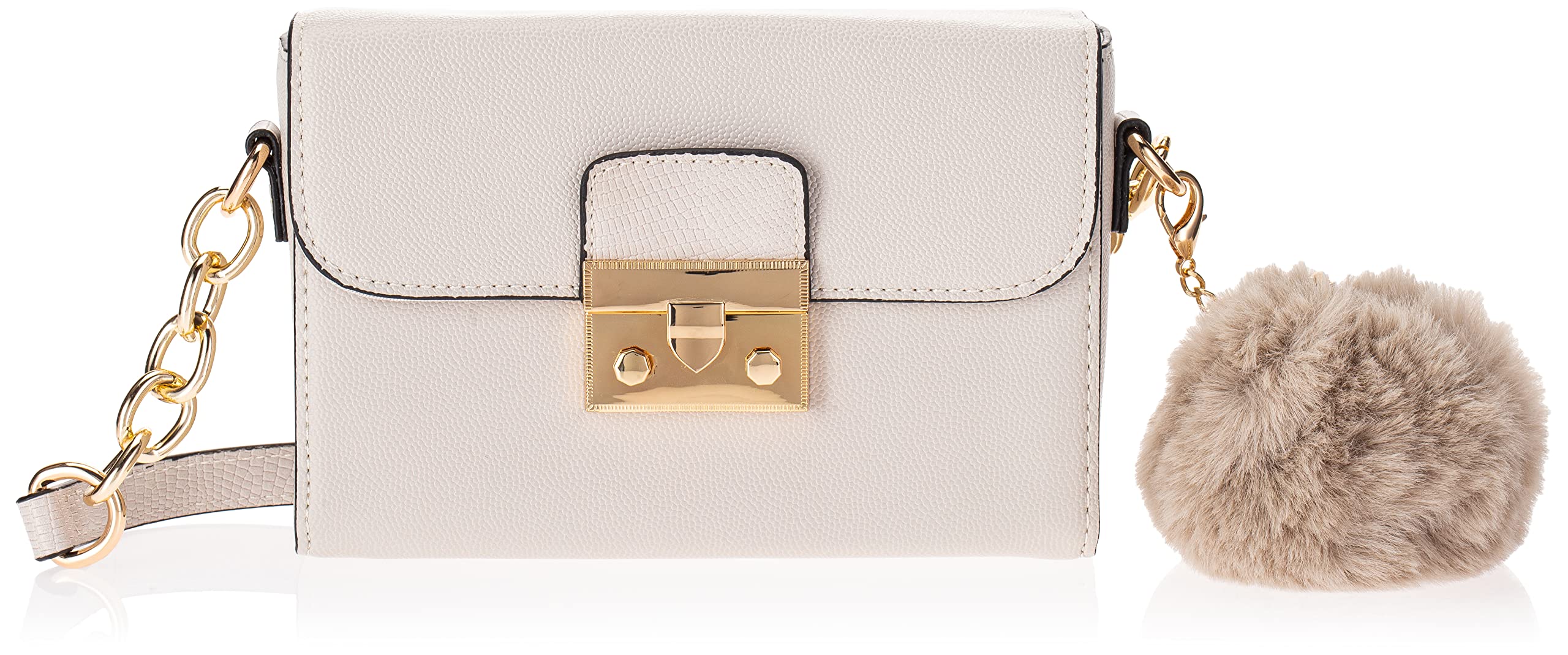 ALDO Women's Shaunna Cross Body, Bone, ONE Size