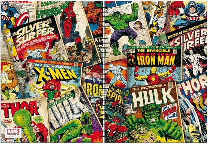 Marvel Comics Caja de 6 Libretas A4 Characters: Amazon.es: Juguetes y juegos
