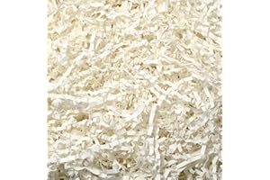1 LB Crinkle Cut Paper Shred Filler - Shredded Paper for Gift Box & Basket Stuffing, Packaging, Wrapping, Shipping & DIY Craf