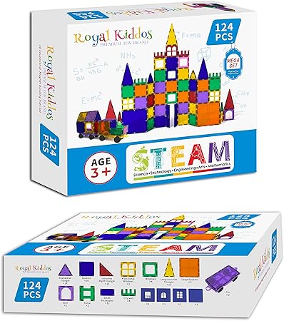 childrens magnetic building tiles