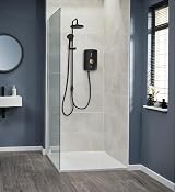 Triton Showers Amala Metallic DuElec 9.5kW Black Brushed Copper Shower view 6