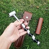 Rayeeley Hand Auger Wrench Wood Drill Scotch Eye Manual Bit Holster Camping view 3