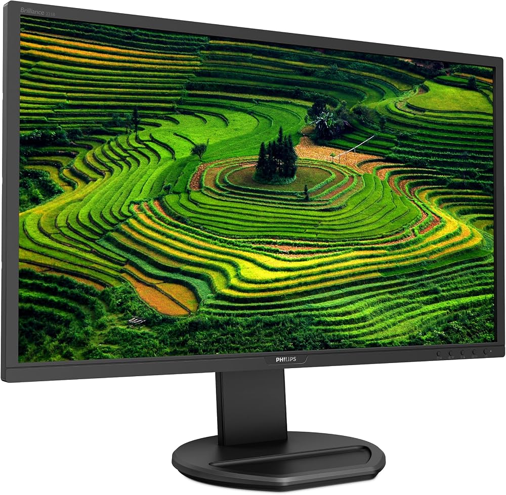 Philips 221B8LHEB 22 inch FHD Monitor 1080p 1ms TN HDMI VGA Height Adjust