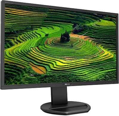 Philips 221B8LHEB 22 inch FHD Monitor 1080p 1ms TN HDMI VGA Height Adjust