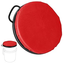 5 Gallon Bucket Seat for Yeti, Swivel Lid With