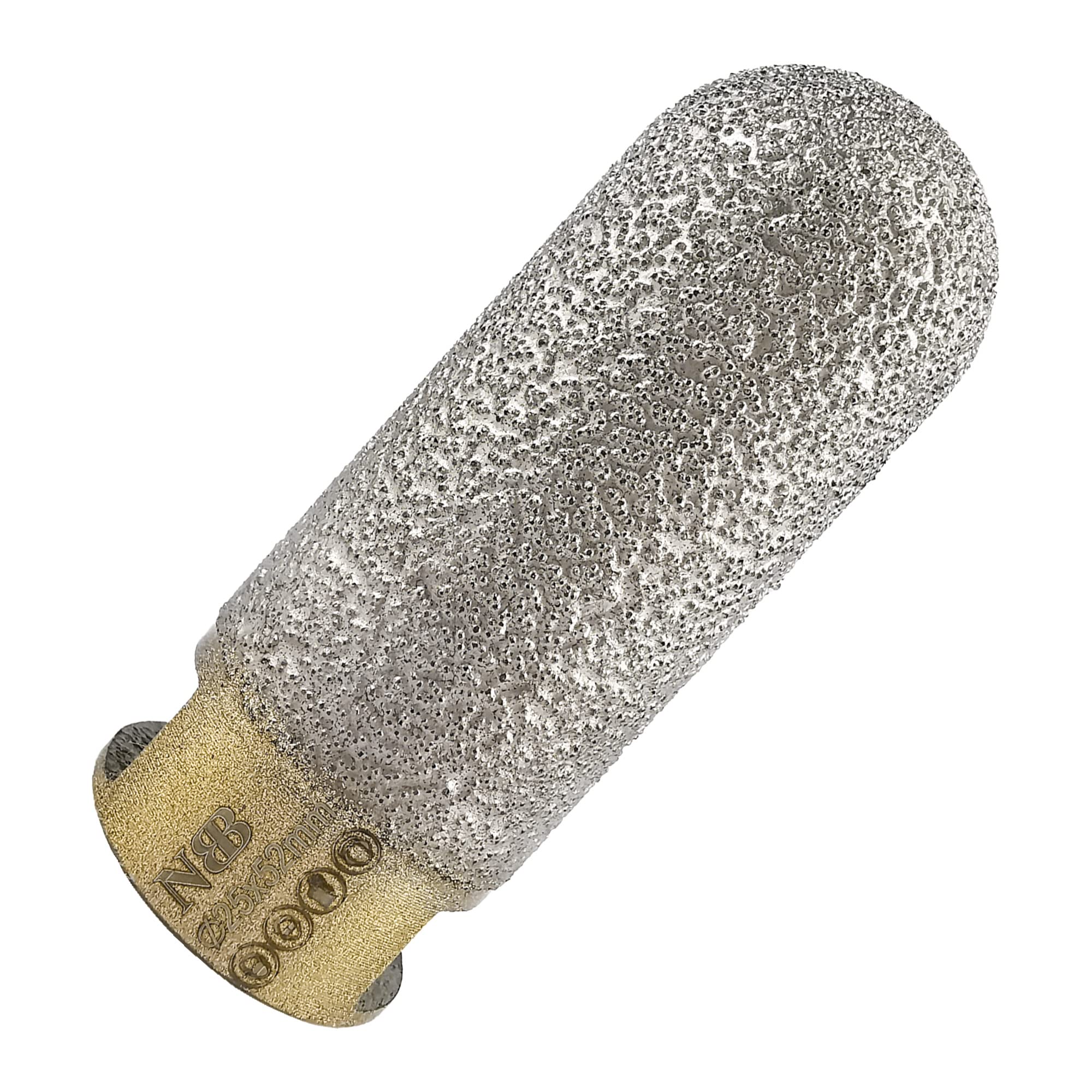 NBB Diamond Milling Cutter with M14, Diamond Finger bit, Diamond Chamfer bit, Diamond Router Bit for Enlarging and Shaping Hole on Porcelain, Ceramic, Tile, Granite, Marble, Wet or Dry (1, F2552)