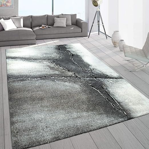 Paco Home Edler Designer Teppich Wohnzimmer Natur Asphalt Optik Natur Braun Beige Creme Grosse 160x230 Cm Amazon De Kuche Haushalt