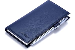 HISCOW Supple Leather Checkbook Cover with Free Divider - Italian Calfskin