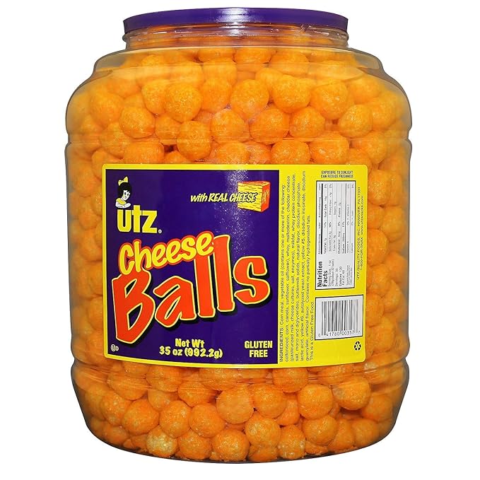 Utz Cheese Balls 35 Oz. Container Amazon.co.uk Grocery