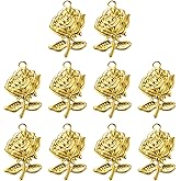 LEGENTLISUR Heart Charms for Jewelry Making Cute Stainless Steel Pendant Charms for Bracelets Necklace Earring Keychains DIY Supplies